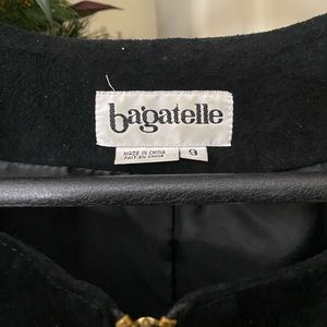 Vintage,  suede dress with gold zipper